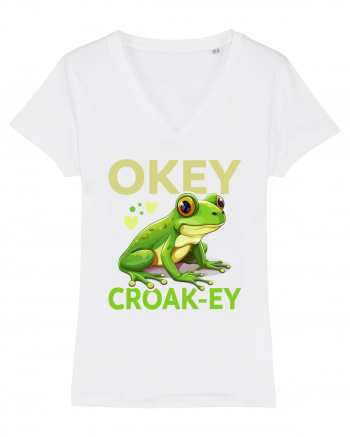 Okey Croak-ey White