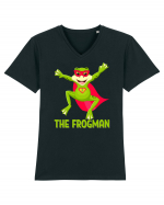 The Frogman Tricou mânecă scurtă guler V Bărbat Presenter