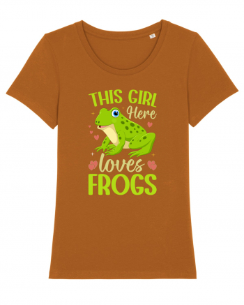 This Girl Here Loves Frogs Roasted Orange