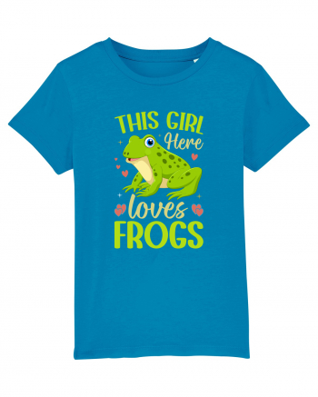 This Girl Here Loves Frogs Azur