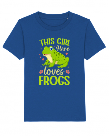 This Girl Here Loves Frogs Majorelle Blue