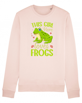 This Girl Here Loves Frogs Candy Pink