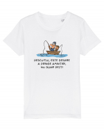 PESCUITUL ESTE DESPRE AMINTIRI Tricou mânecă scurtă  Copii Mini Creator