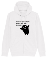 NOAPTEA ESTE PLINĂ DE GROAZĂ - HALLOWEEN Hanorac cu fermoar Unisex Connector