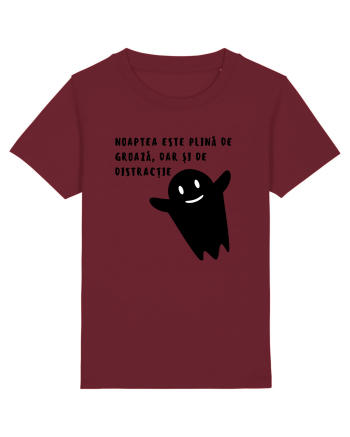 NOAPTEA ESTE PLINĂ DE GROAZĂ - HALLOWEEN Burgundy