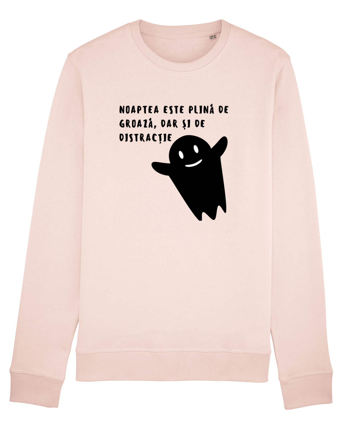 Bluză mânecă lungă Unisex Rise Candy Pink
