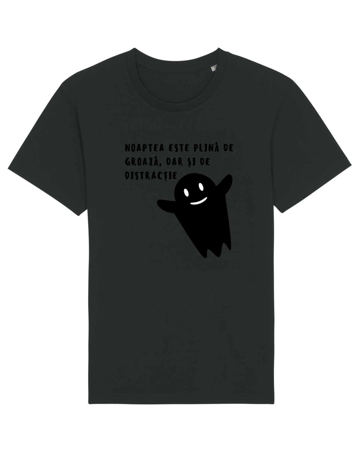 Tricou mânecă scurtă Unisex Rocker Black