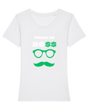 TRICOU DE BO$$ White
