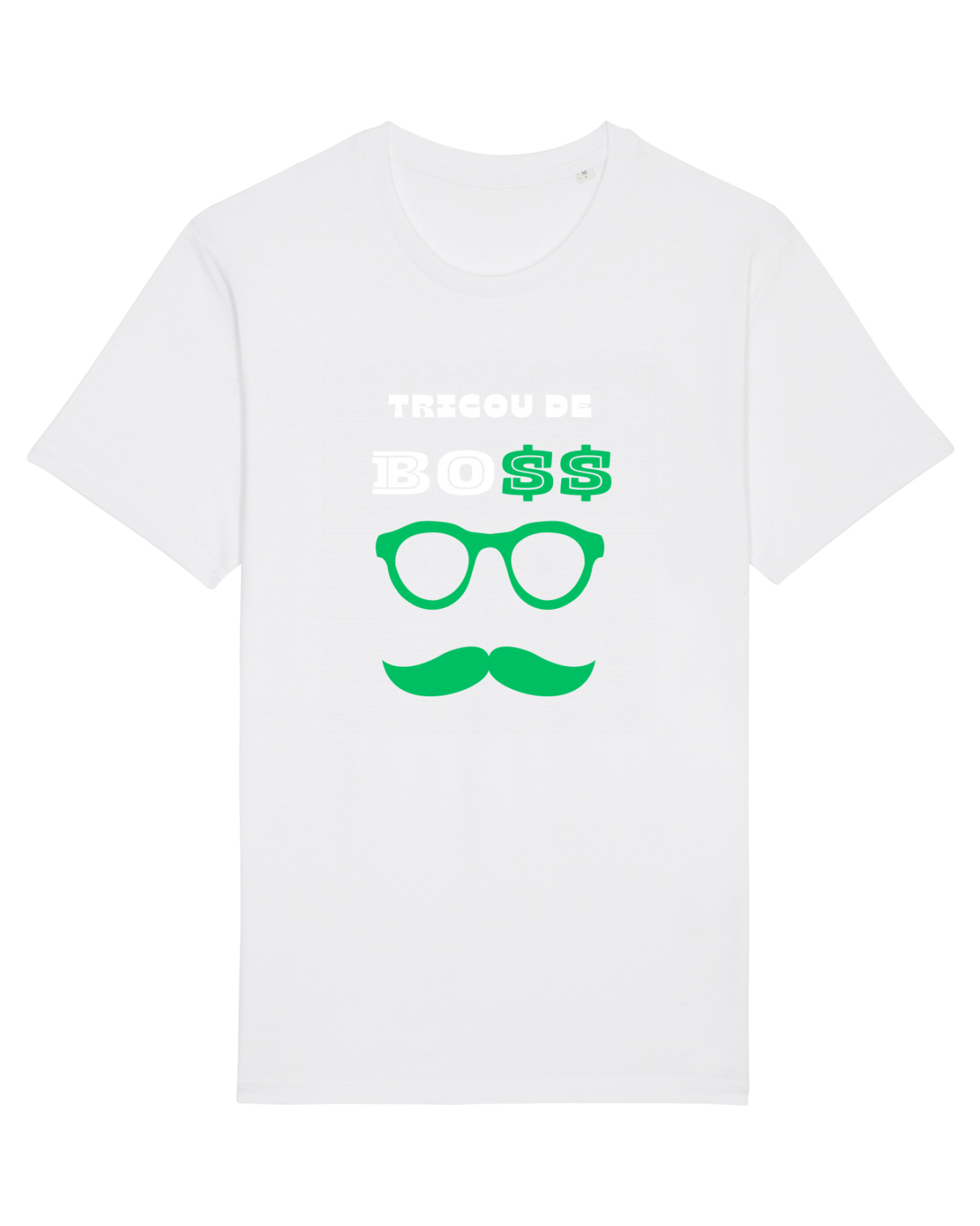 Tricou mânecă scurtă Unisex Rocker White