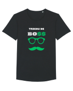 TRICOU DE BO$$ Tricou mânecă scurtă guler larg Bărbat Skater