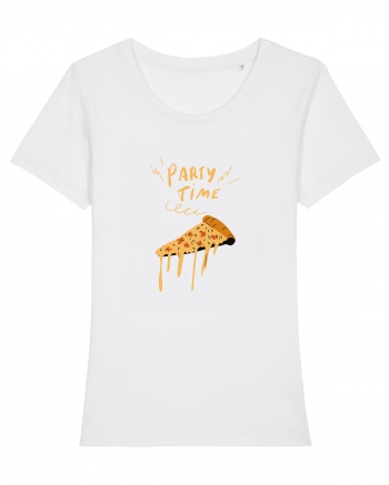 PARTY TIME - PIZZA White