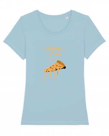 PARTY TIME - PIZZA Sky Blue