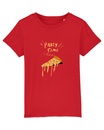 PARTY TIME - PIZZA Red