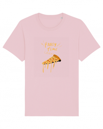 PARTY TIME - PIZZA Cotton Pink