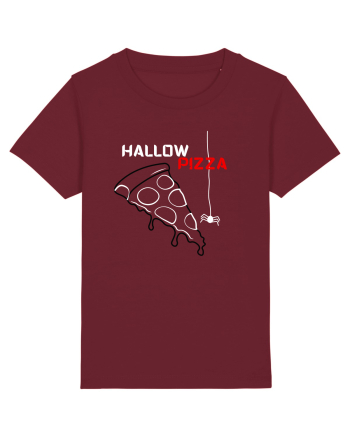 HALLOW PIZZA - HALLOWEEN Burgundy