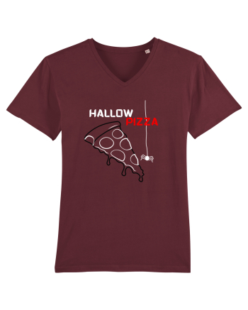 HALLOW PIZZA - HALLOWEEN Burgundy