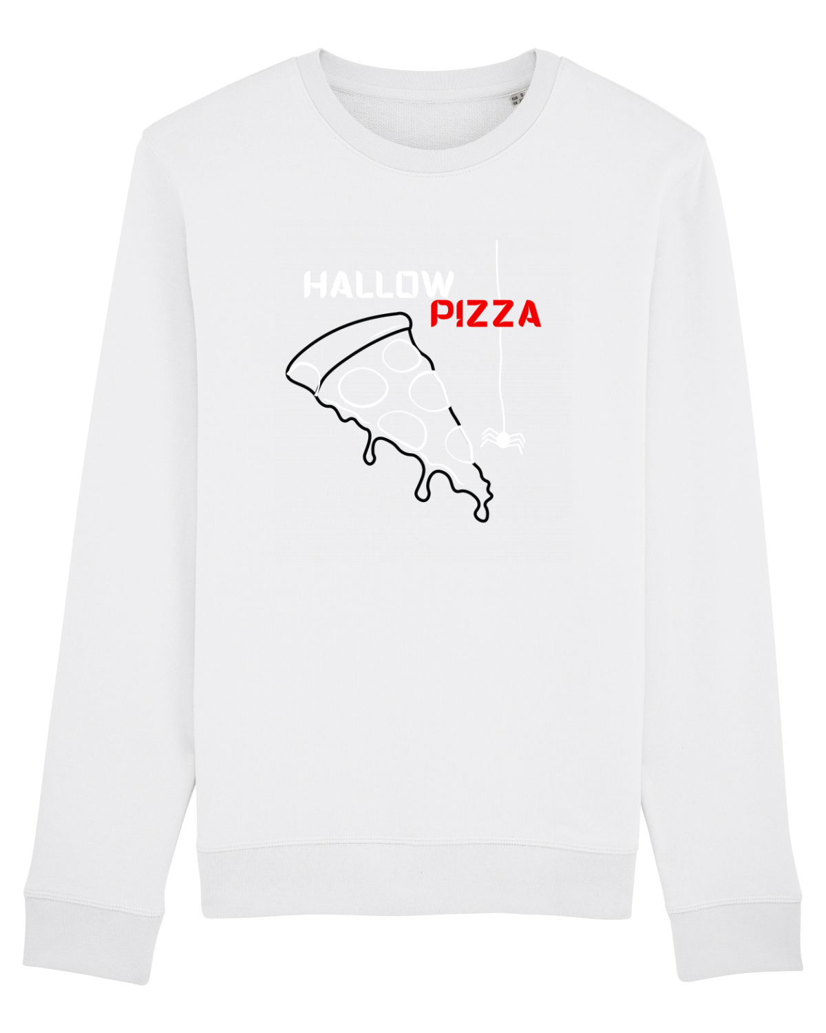 Bluză mânecă lungă Unisex Rise White