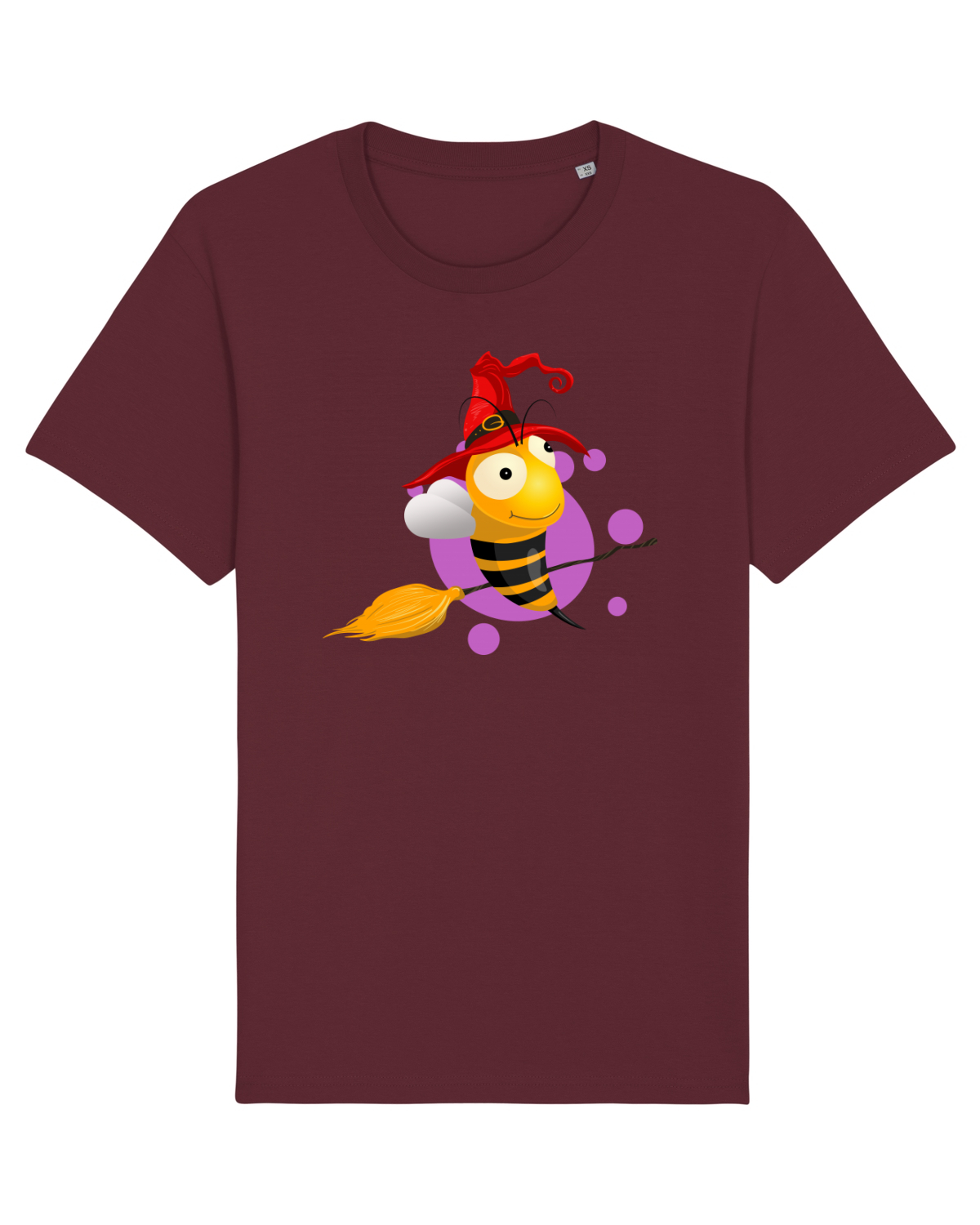 Tricou mânecă scurtă Unisex Rocker Burgundy