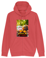 Witching you a happy Halloween Hanorac cu fermoar Unisex Connector
