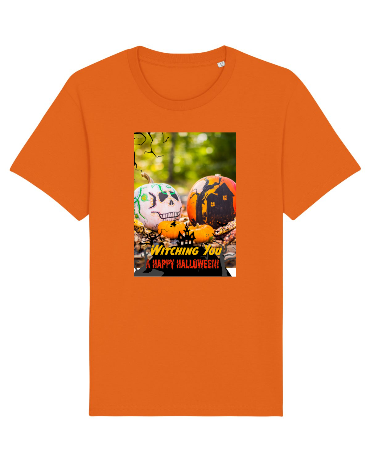 Tricou mânecă scurtă Unisex Rocker Bright Orange