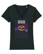Ready for Halloween Tricou mânecă scurtă guler V Damă Evoker