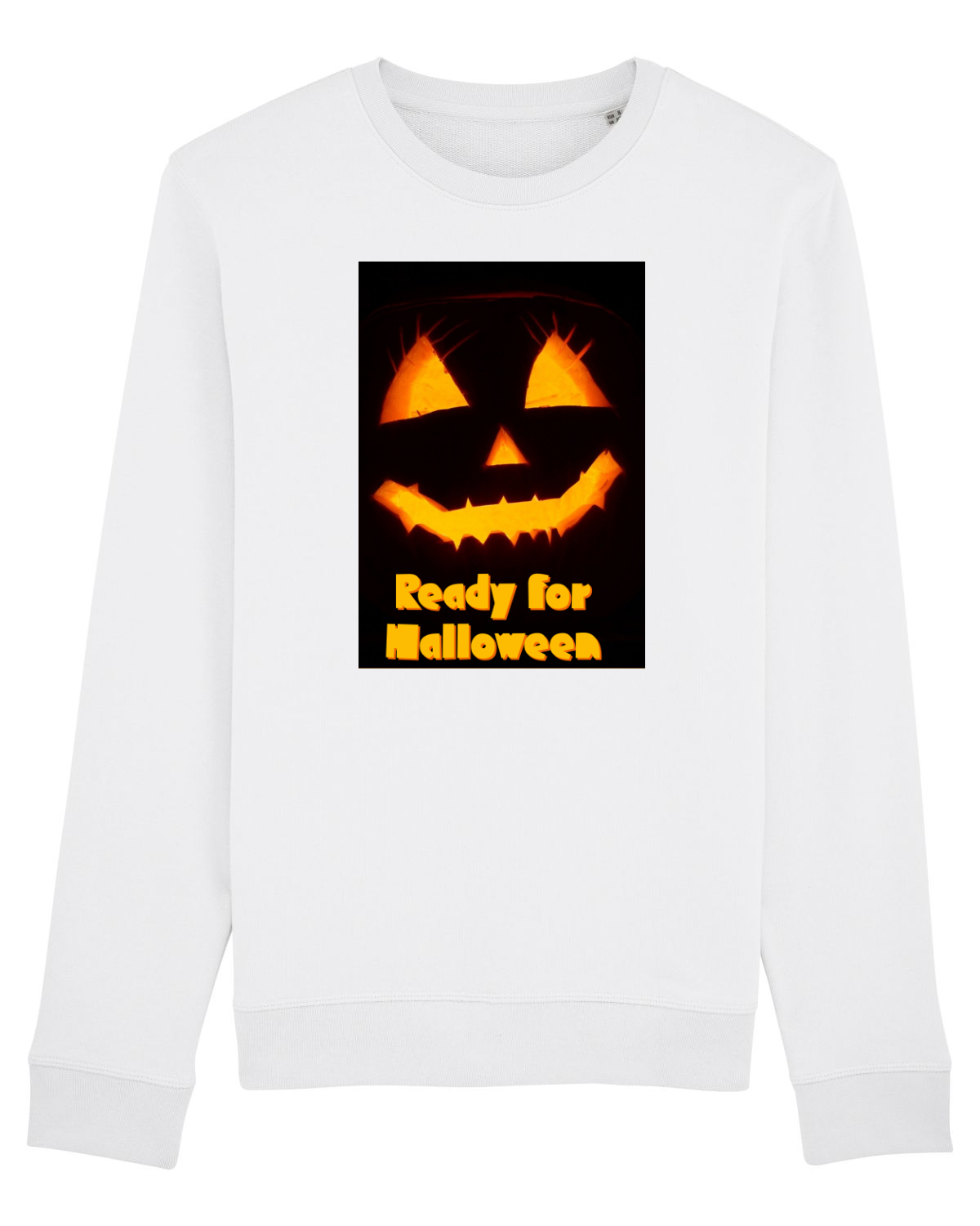 Bluză mânecă lungă Unisex Rise White