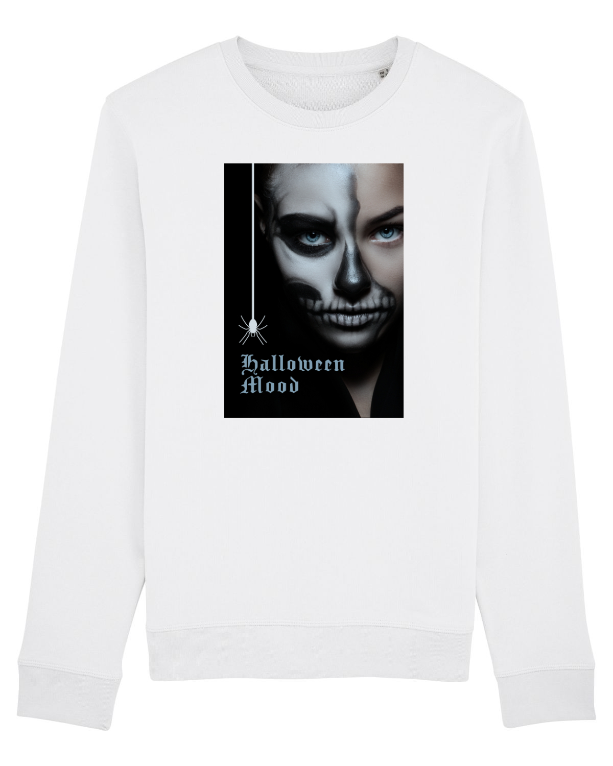 Bluză mânecă lungă Unisex Rise White