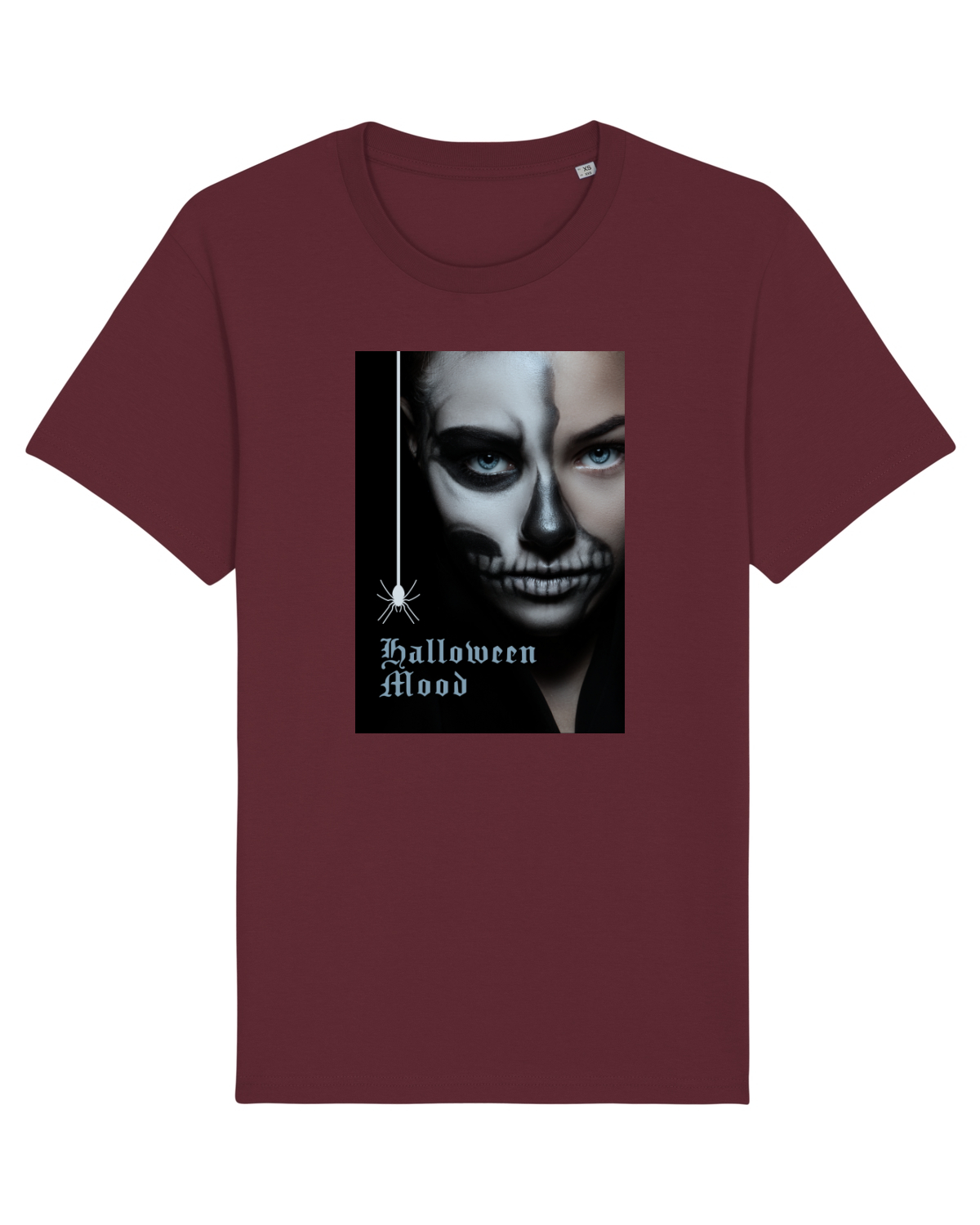 Tricou mânecă scurtă Unisex Rocker Burgundy