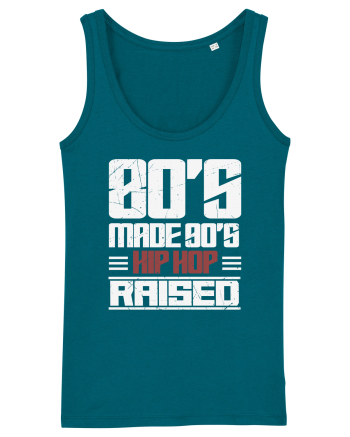 80's Made 90's Hip Hop Raised distressed Ocean Depth