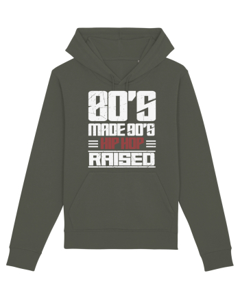 80's Made 90's Hip Hop Raised distressed Khaki