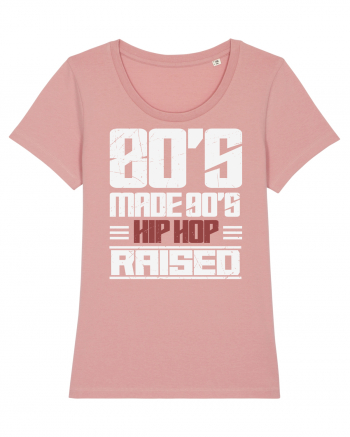 80's Made 90's Hip Hop Raised distressed Canyon Pink