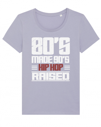 80's Made 90's Hip Hop Raised distressed Lavender