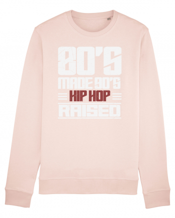 80's Made 90's Hip Hop Raised distressed Candy Pink