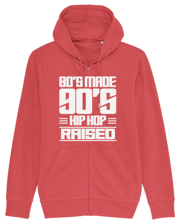 80's Made 90's Hip Hop Raised Carmine Red