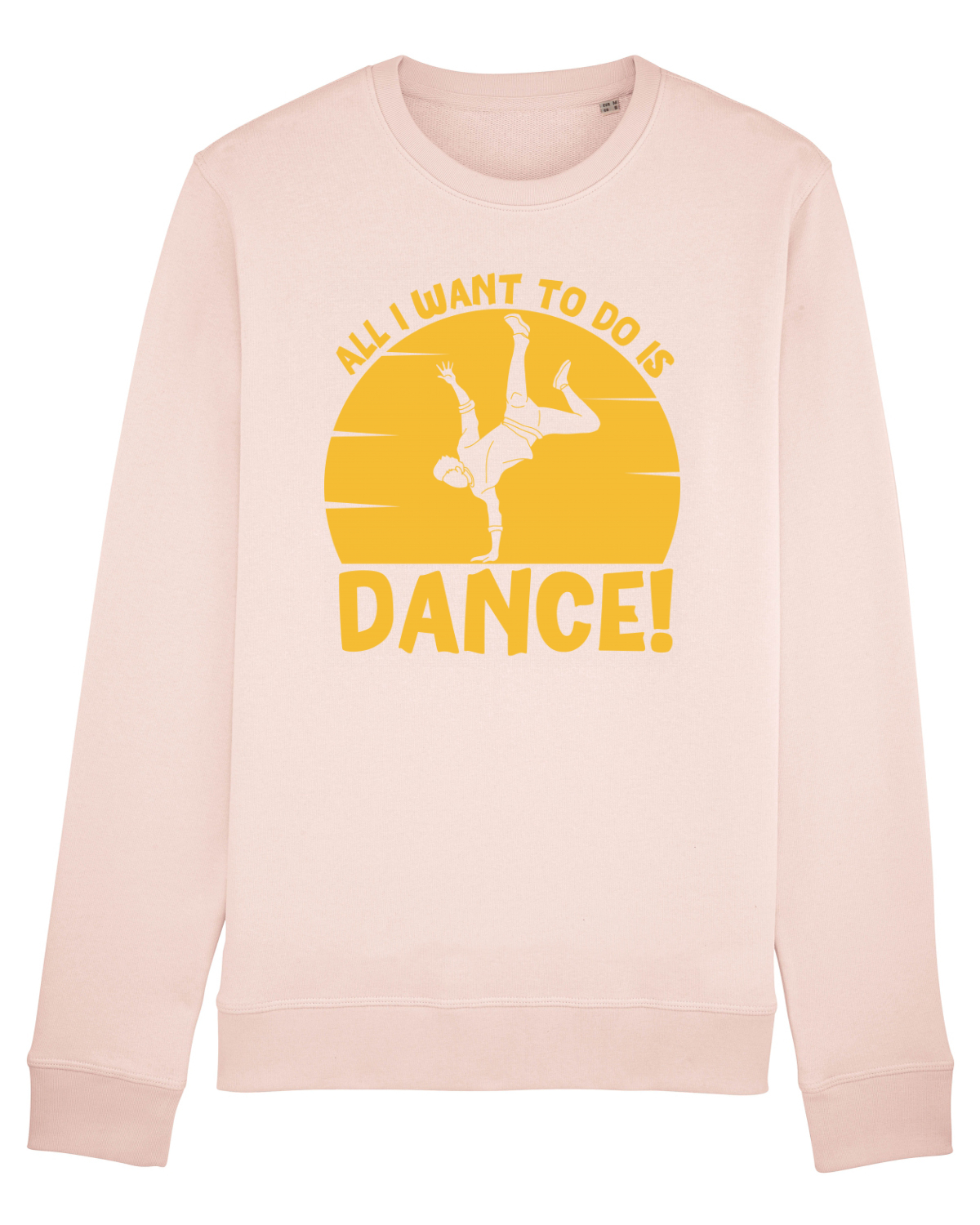 Bluză mânecă lungă Unisex Rise Candy Pink