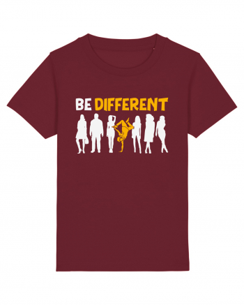 Be Different Breakdance Burgundy