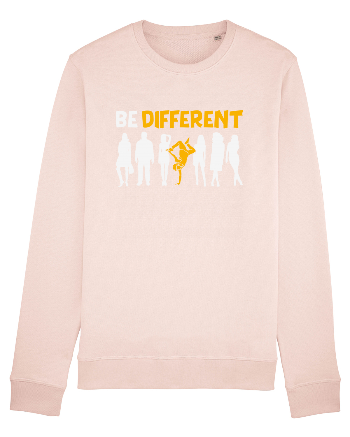 Bluză mânecă lungă Unisex Rise Candy Pink