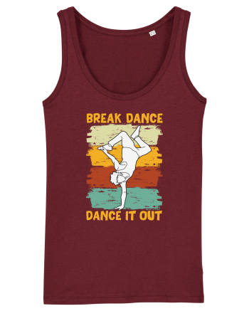 Break Dance Dance It Out Burgundy