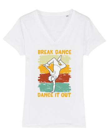 Break Dance Dance It Out White