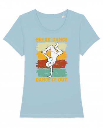 Break Dance Dance It Out Sky Blue