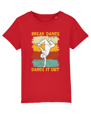 Break Dance Dance It Out Red