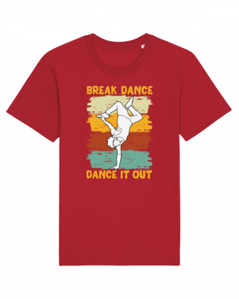 Break Dance Dance It Out Red