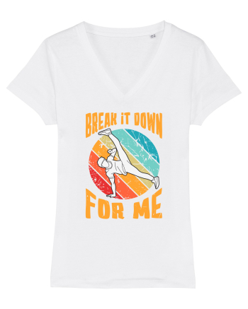 Break It Down For Me White