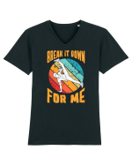 Break It Down For Me Tricou mânecă scurtă guler V Bărbat Presenter