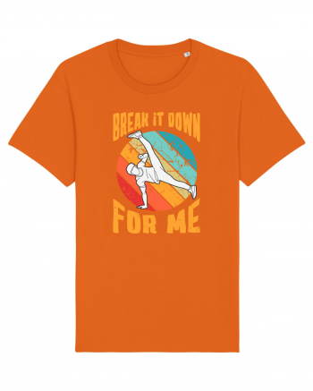 Break It Down For Me Bright Orange