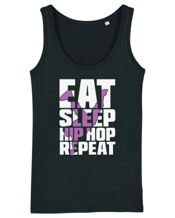 Eat Sleep Hip Hop Repeat Black