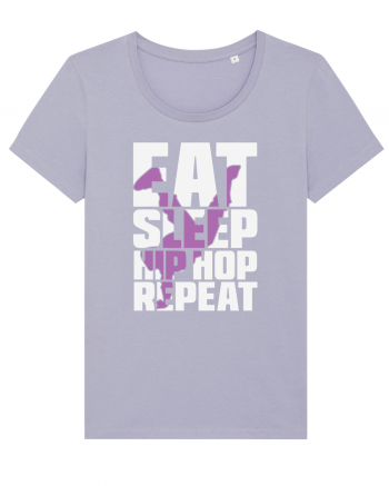 Eat Sleep Hip Hop Repeat Lavender