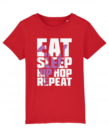 Eat Sleep Hip Hop Repeat Red