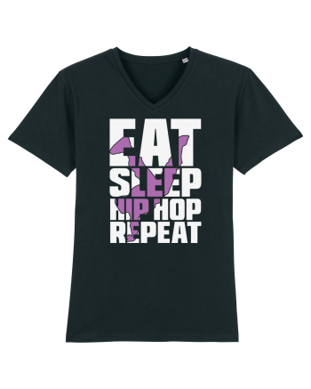 Eat Sleep Hip Hop Repeat Black