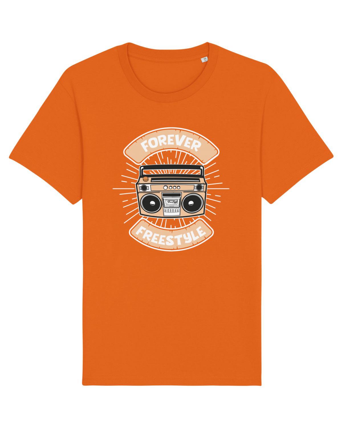 Tricou mânecă scurtă Unisex Rocker Bright Orange